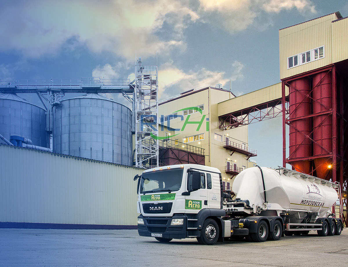 animal feed processing plant in New Zealand